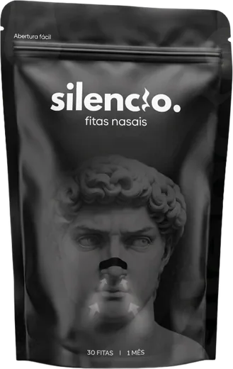 Pack of black Silencio nasal strips