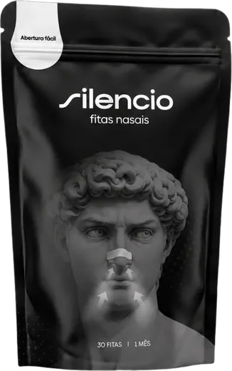 Pack of white Silencio nasal strips